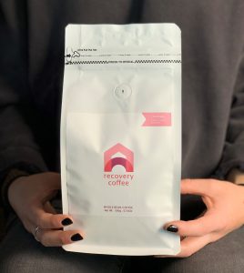 bag of recovery coffee beans