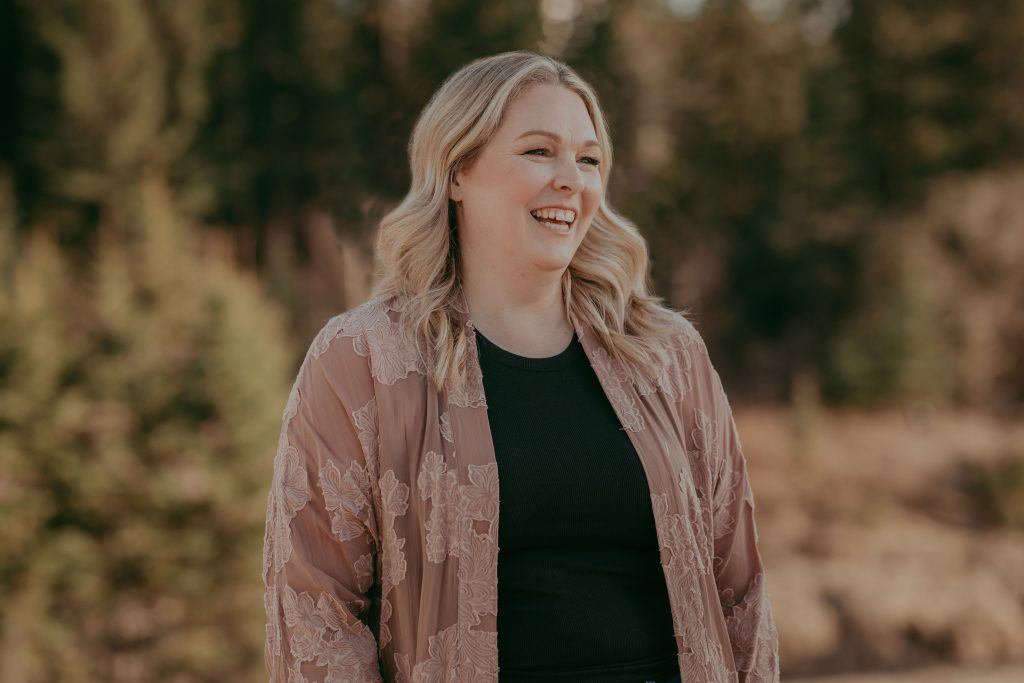 Katie smiling